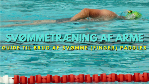 finger paddles svømme hænder træning af arme