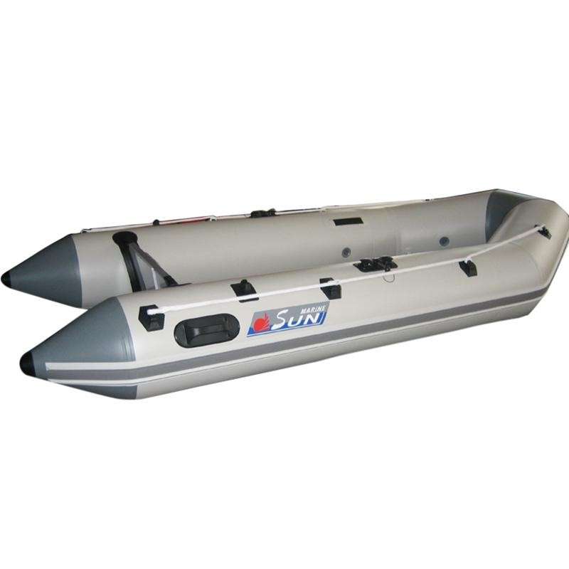 Gummibåd med påhængsmotor billede 2