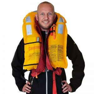 Baltic Compact 100 Auto - Red - Redningsvest guide - Rygcrawl.dk