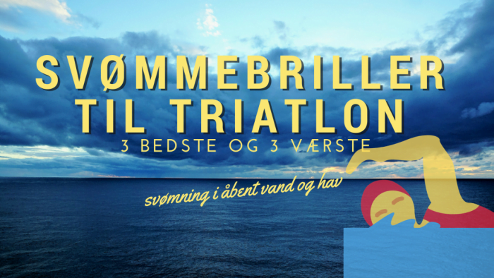 svømmebriller triatlon og åbent vand