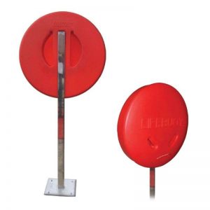 box med redningskrans