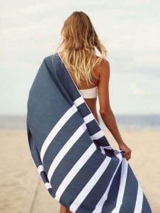 SummerSand Microfiber Badehåndklæde Lilla, Beige, Grå, Grøn, Blå (160x80cm) - Microfiber håndklæde test - Rygcrawl.dk