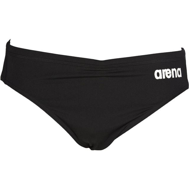 Arena Solid Brief - Black/White - Svømmetights test - Rygcrawl.dk