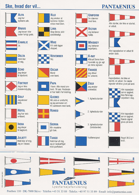 signalflag betydning