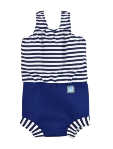 Splash About Happy Nappy - Navy/White Stripe - Blebadebukser guide - Rygcrawl.dk