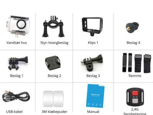 Undervandskamera - en oversigt over 11 gode produkter